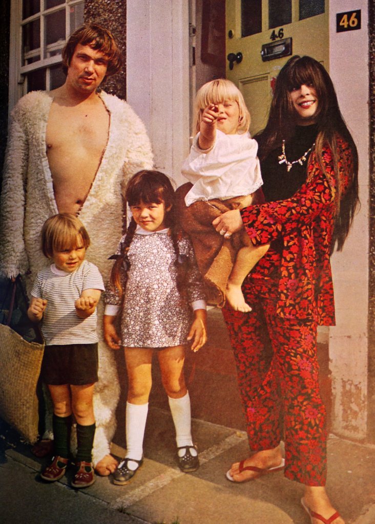 John Upton and family 1968 Brighton